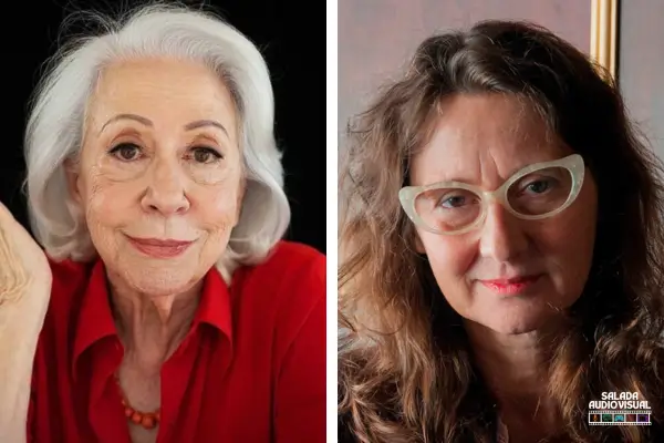 Atriz Fernanda Montenegro e diretora Lucrecia Martel